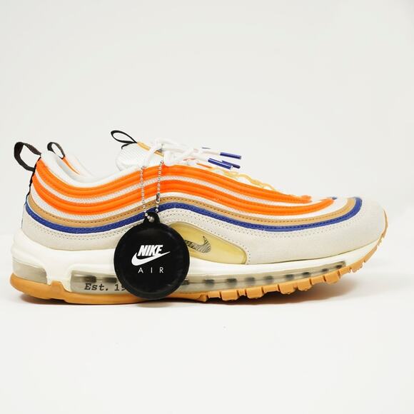 Nike Air Max 97 SE “Frank Rudy” White Orange | Size 10.5 | Box Included | Excell - Picture 3 of 13